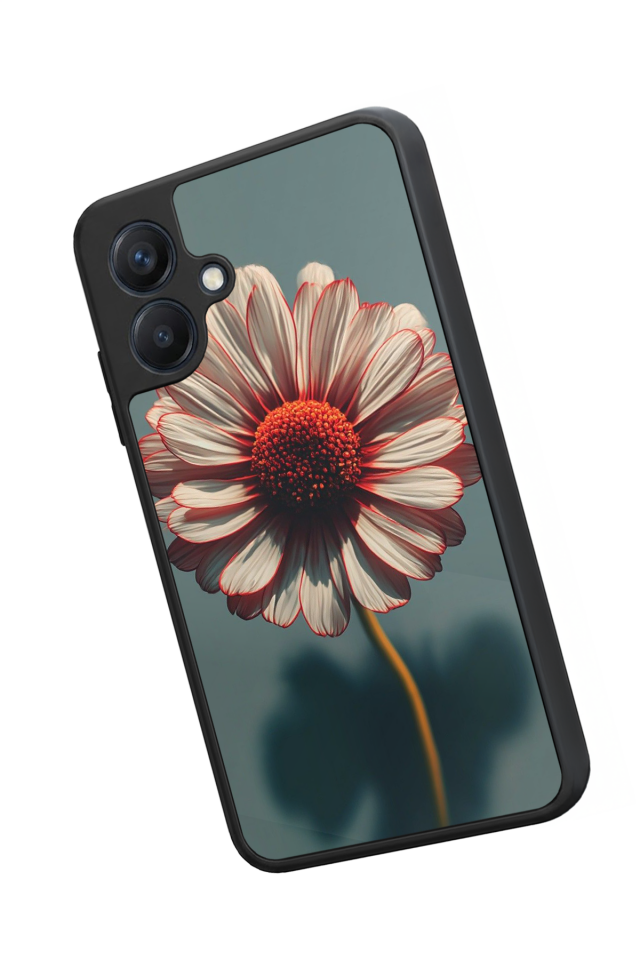 Samsung Galaxy A07 Uyumlu Cicek Tasarımlı Glossy Premium Kılıf