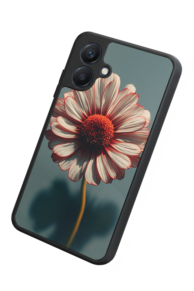 Samsung Galaxy A07 Uyumlu Cicek Tasarımlı Glossy Premium Kılıf