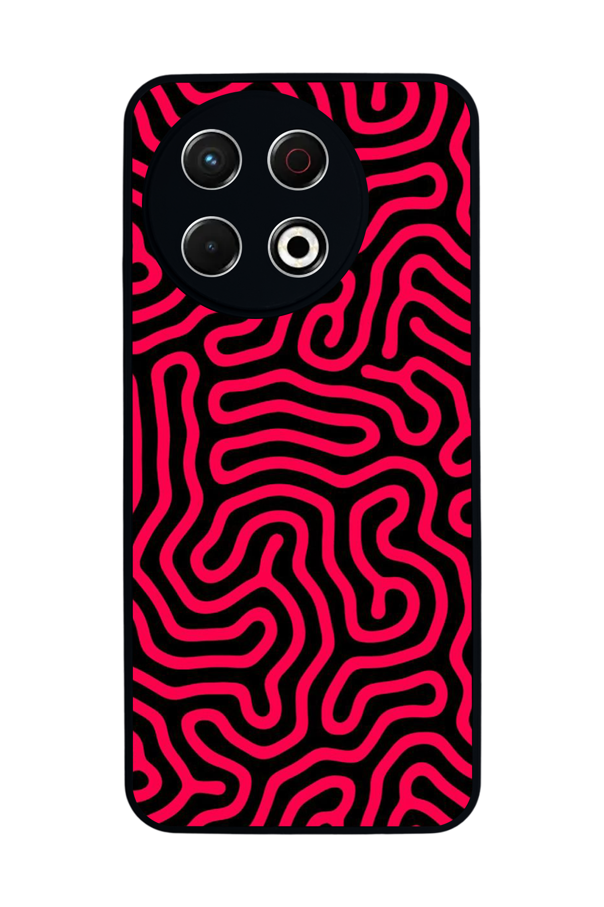 Tecno Spark 30 Pro Uyumlu Çizgi Sanatı Tasarımlı Glossy Premium Kılıf