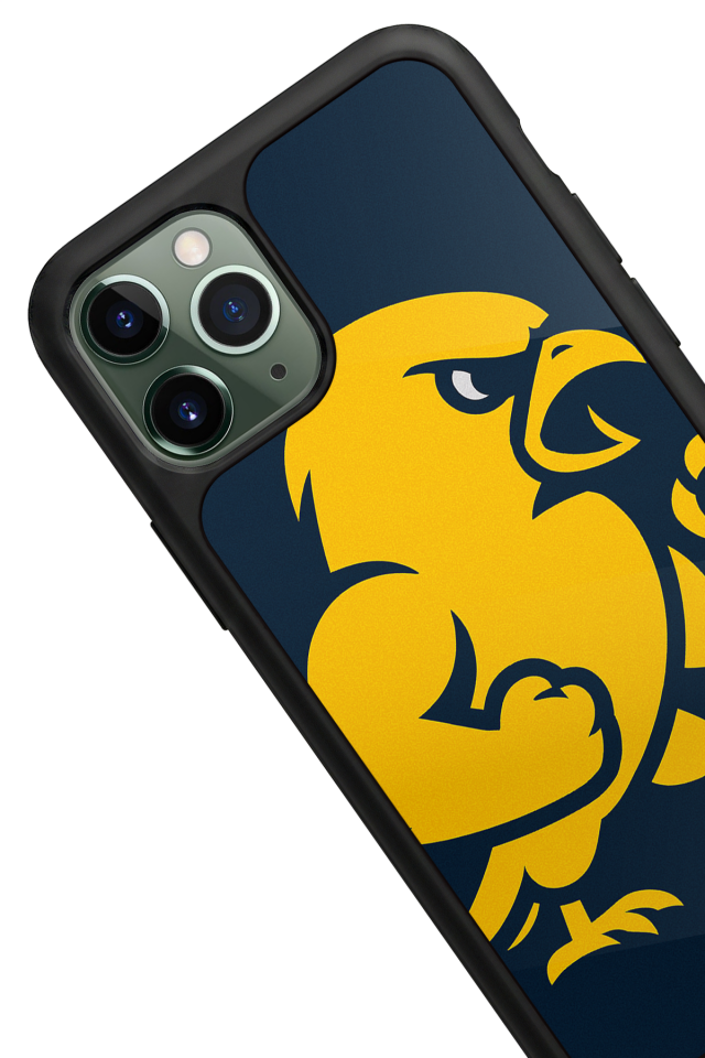 iPhone 11 Pro Max Uyumlu Fenerbahce Tasarımlı Glossy Premium Kılıf