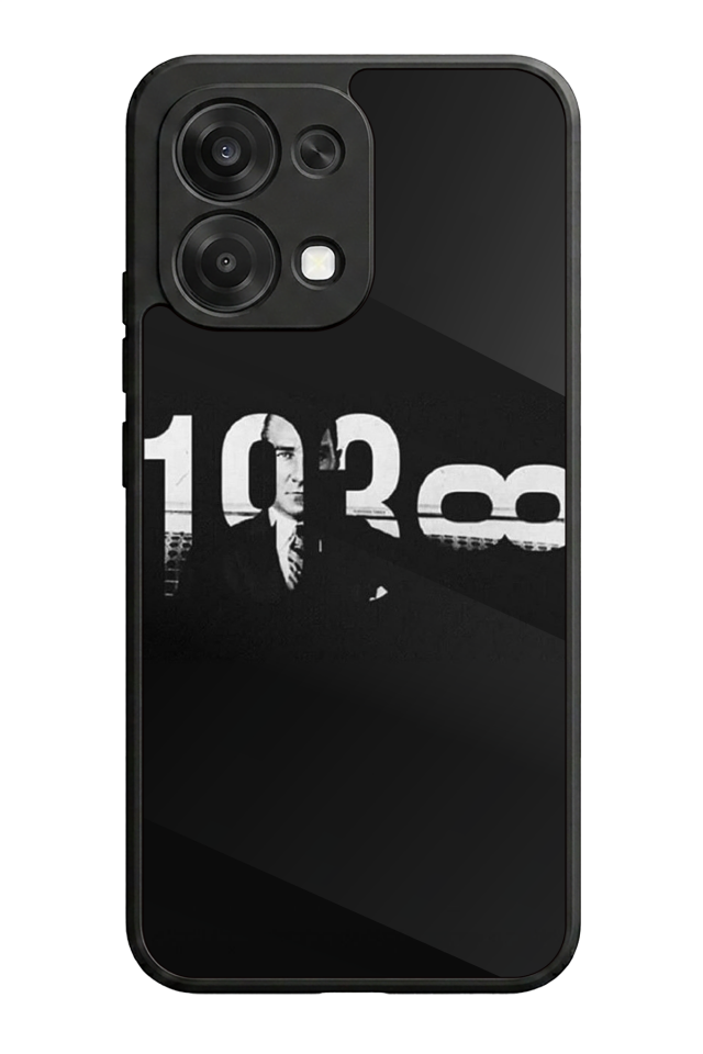 Oppo A6 Pro Uyumlu Mustafa Kemal Ataturk Tasarımlı Glossy Premium Kılıf