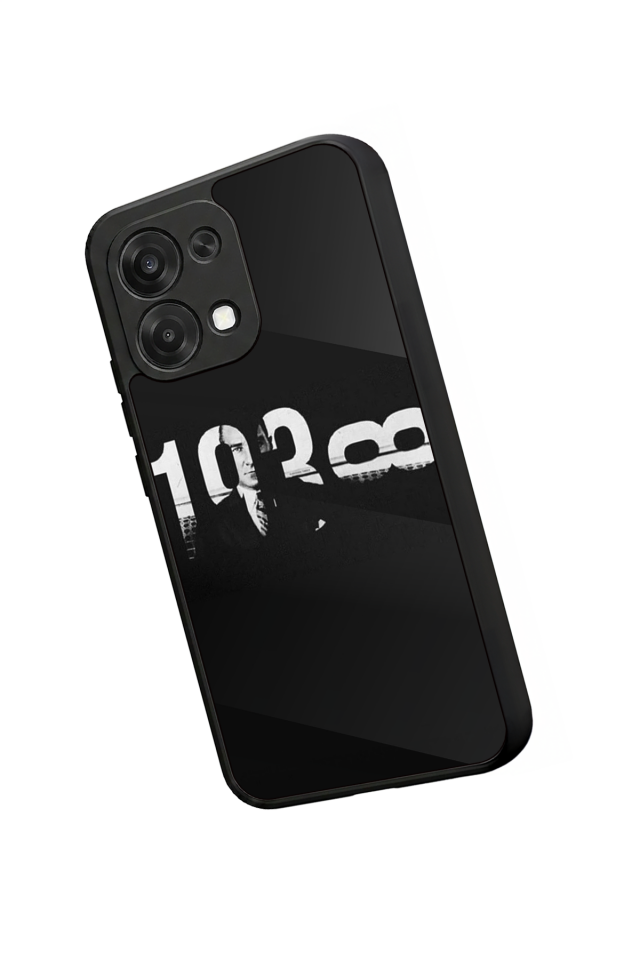 Oppo A6 Pro Uyumlu Mustafa Kemal Ataturk Tasarımlı Glossy Premium Kılıf