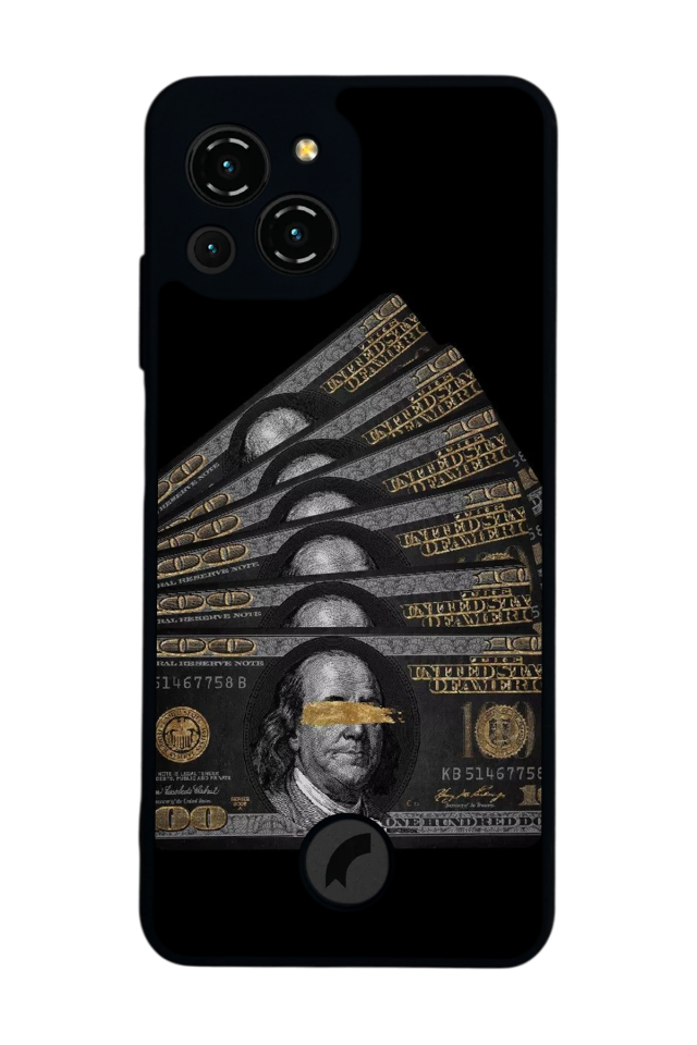 Reeder S23 Pro Max Uyumlu Para Tasarımlı Glossy Premium Kılıf