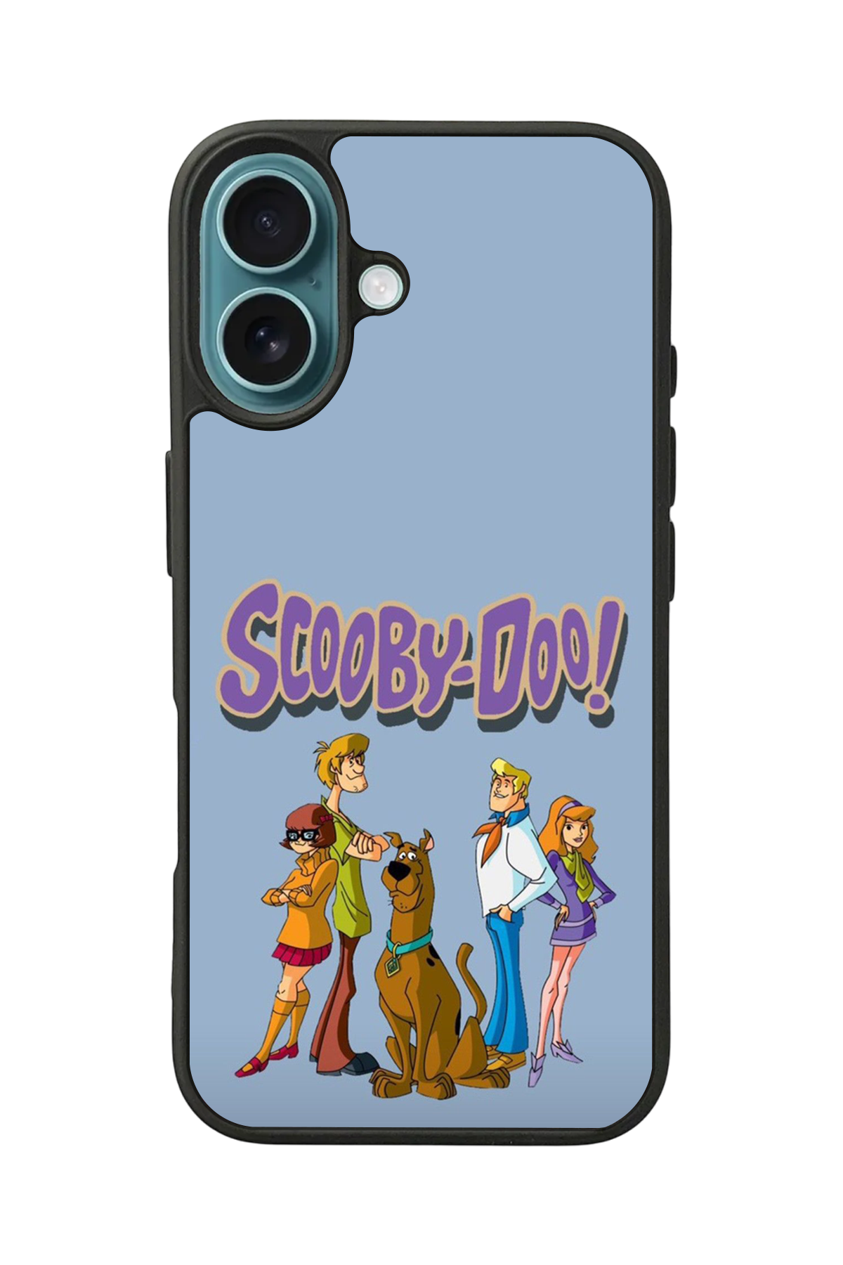 iPhone 16 Plus Uyumlu Scooby Doo Tasarımlı Glossy Premium Kılıf