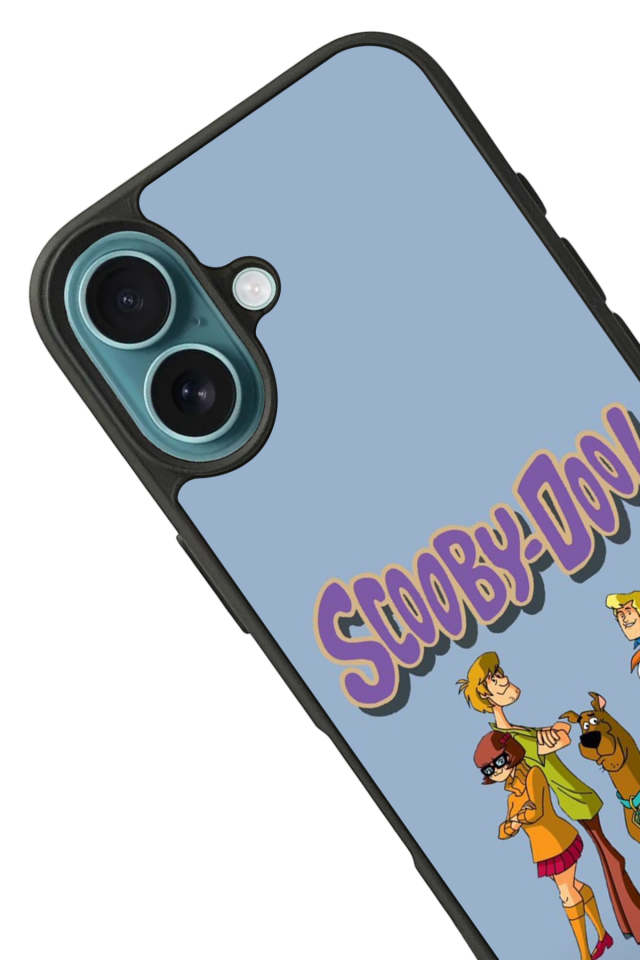 iPhone 16 Plus Uyumlu Scooby Doo Tasarımlı Glossy Premium Kılıf
