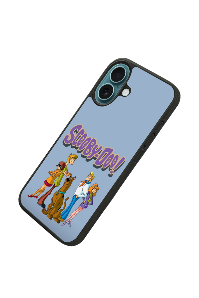 iPhone 16 Plus Uyumlu Scooby Doo Tasarımlı Glossy Premium Kılıf