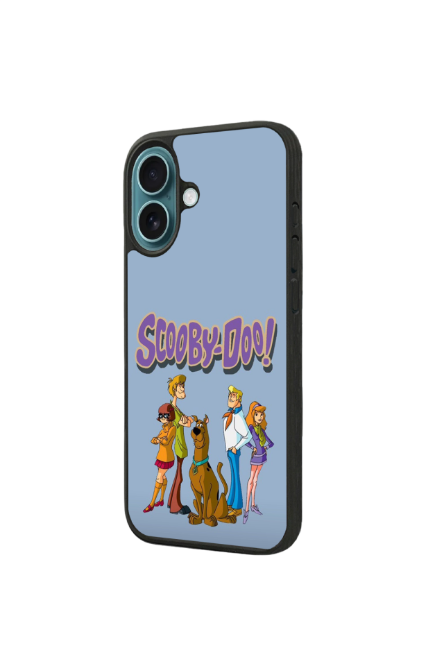iPhone 16 Plus Uyumlu Scooby Doo Tasarımlı Glossy Premium Kılıf