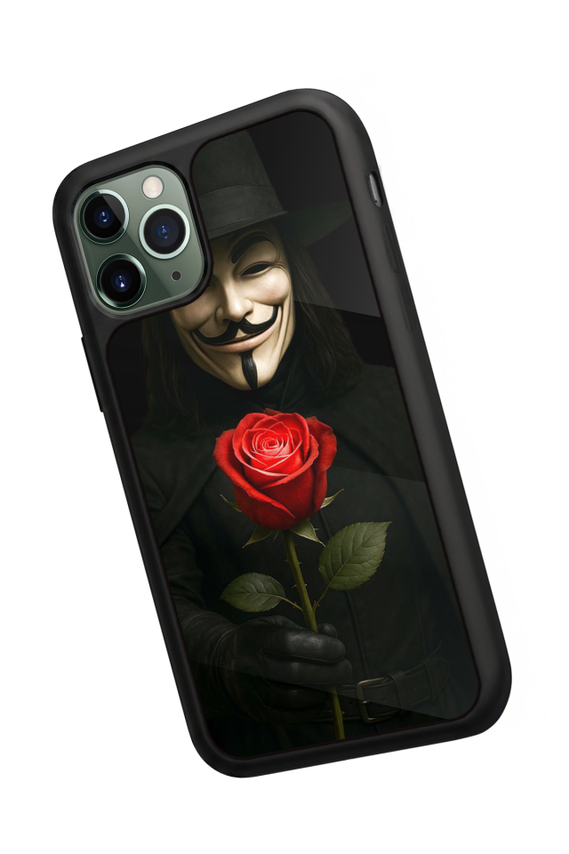 iPhone 11 Pro Max Uyumlu Vendetta Tasarımlı Glossy Premium Kılıf