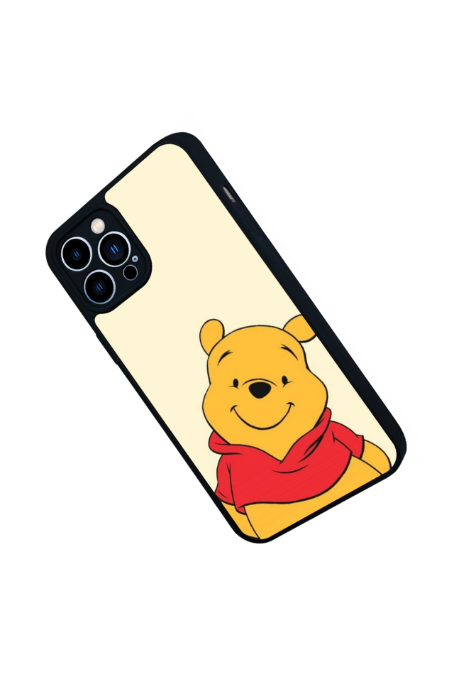 iPhone 13 Pro Max Uyumlu Winnie Tasarımlı Glossy Premium Kılıf