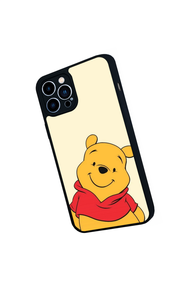 iPhone 13 Pro Max Uyumlu Winnie Tasarımlı Glossy Premium Kılıf