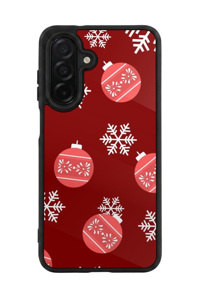 Samsung Galaxy A36 Uyumlu Yilbasi Christmas Tasarımlı Glossy Premium Kılıf