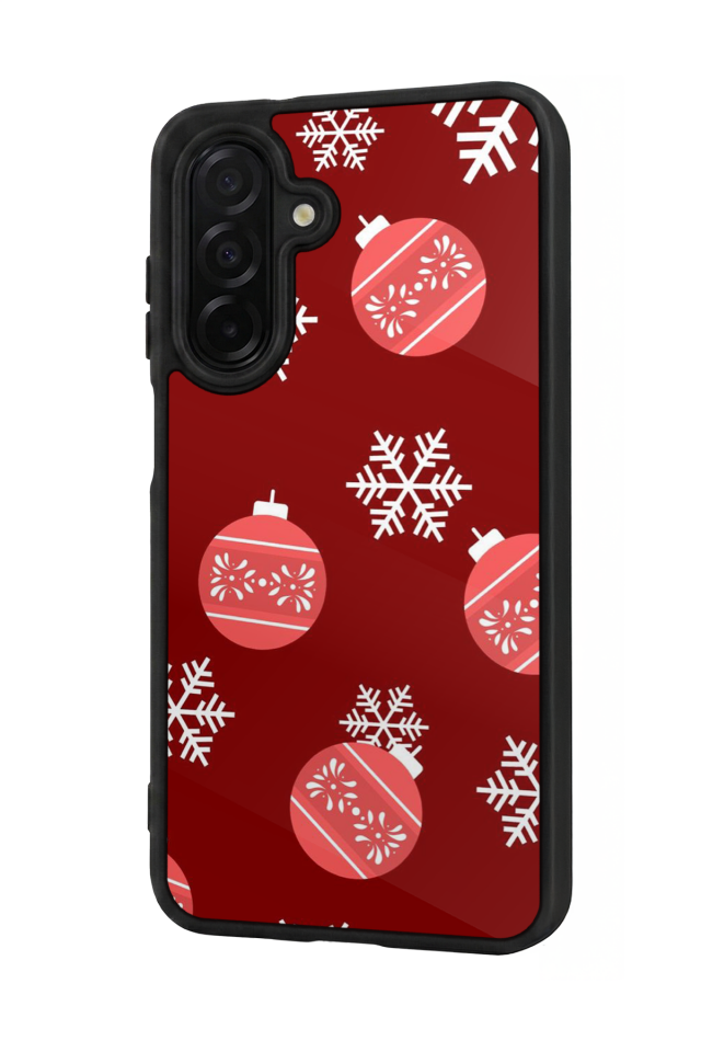 Samsung Galaxy A36 Uyumlu Yilbasi Christmas Tasarımlı Glossy Premium Kılıf