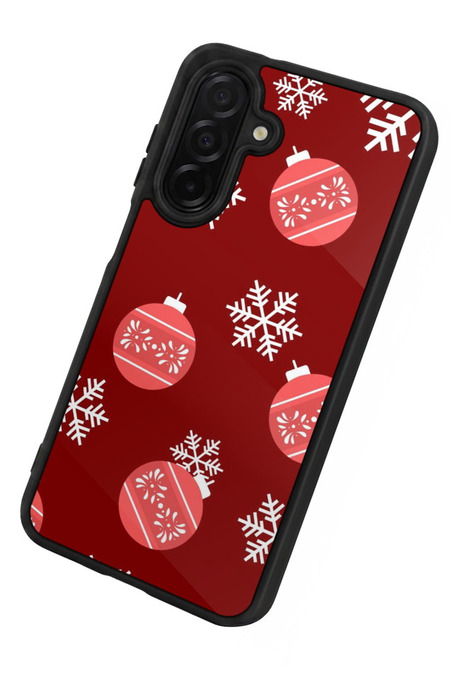 Samsung Galaxy A36 Uyumlu Yilbasi Christmas Tasarımlı Glossy Premium Kılıf