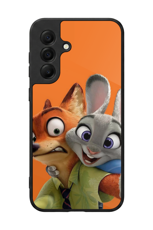 Samsung Galaxy A17 Uyumlu Zootropolis Tasarımlı Glossy Premium Kılıf