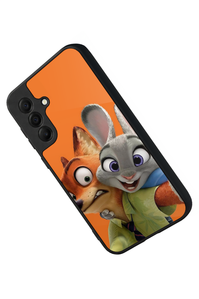 Samsung Galaxy A17 Uyumlu Zootropolis Tasarımlı Glossy Premium Kılıf