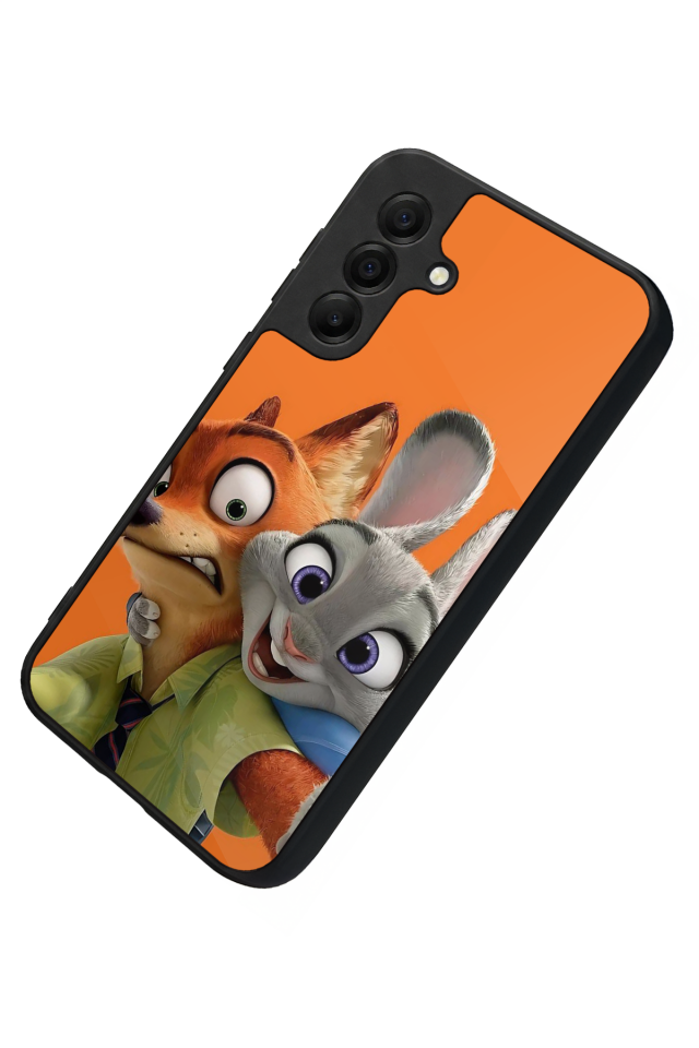 Samsung Galaxy A17 Uyumlu Zootropolis Tasarımlı Glossy Premium Kılıf