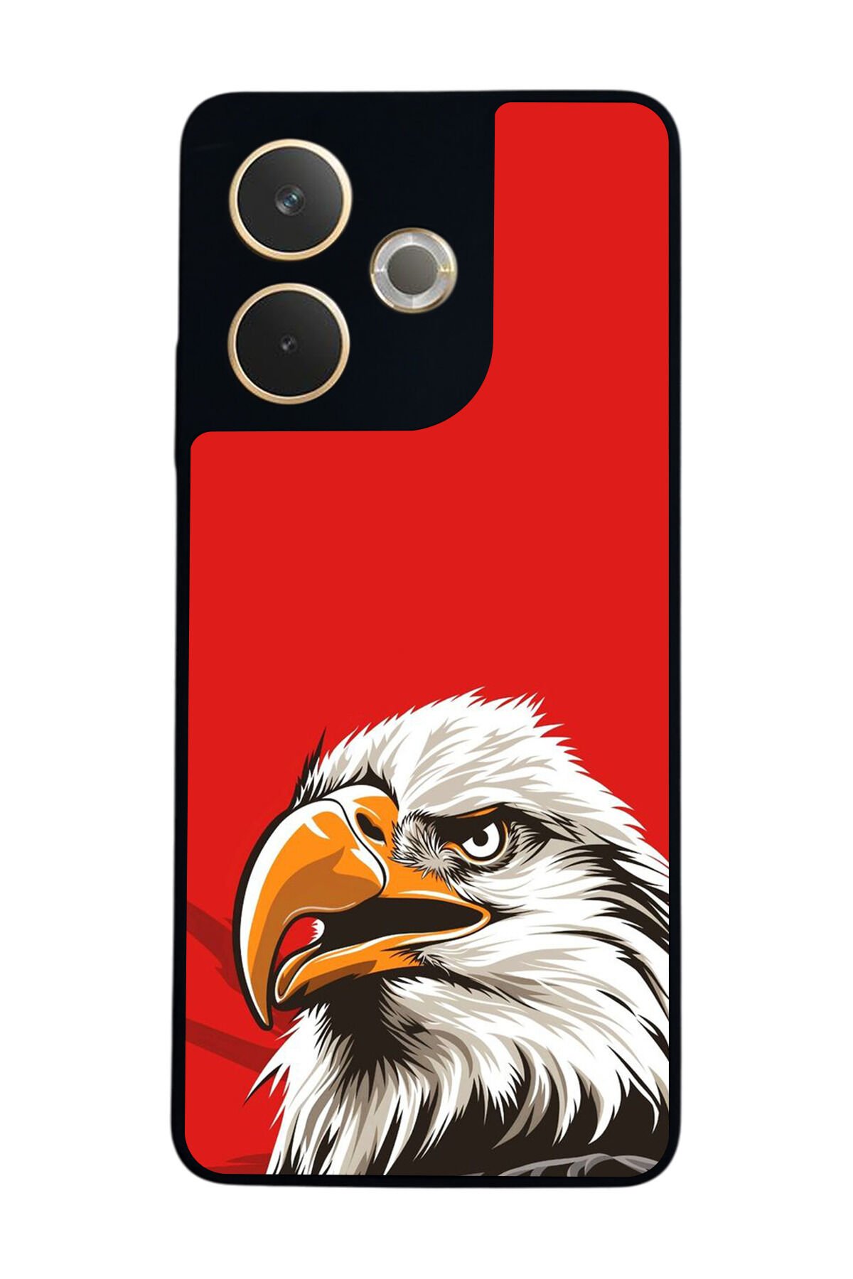 Oppo A5 Pro Uyumlu Besiktas Tasarımlı Glossy Premium Kılıf