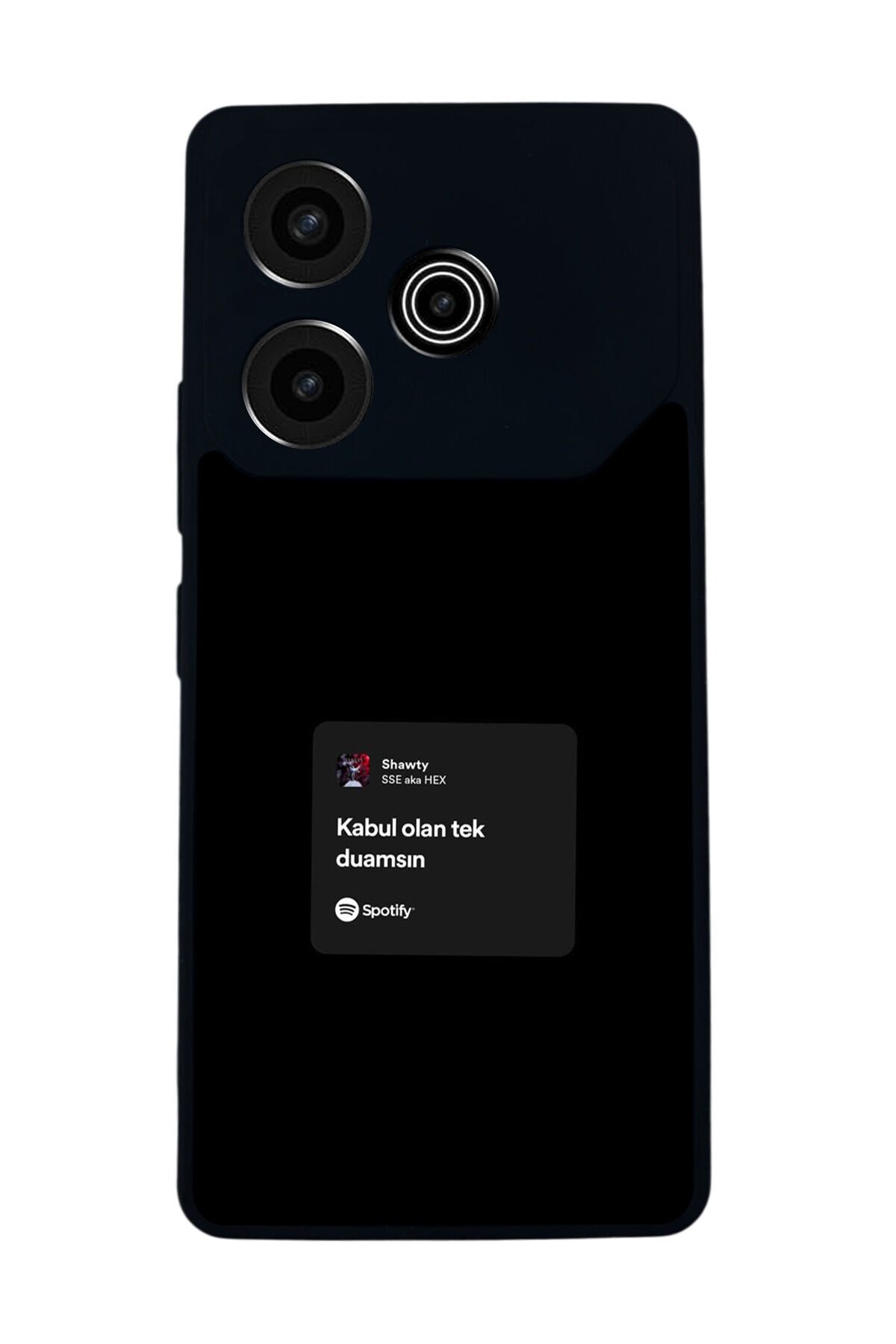 Tecno Pova 6 Uyumlu Sarki Sozleri Tasarımlı Glossy Premium Kılıf