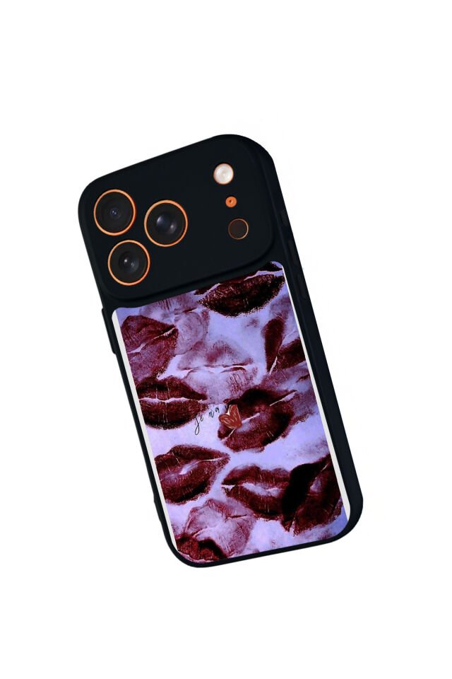iPhone 17 Pro Uyumlu Dudak Tasarımlı Glossy Premium Kılıf