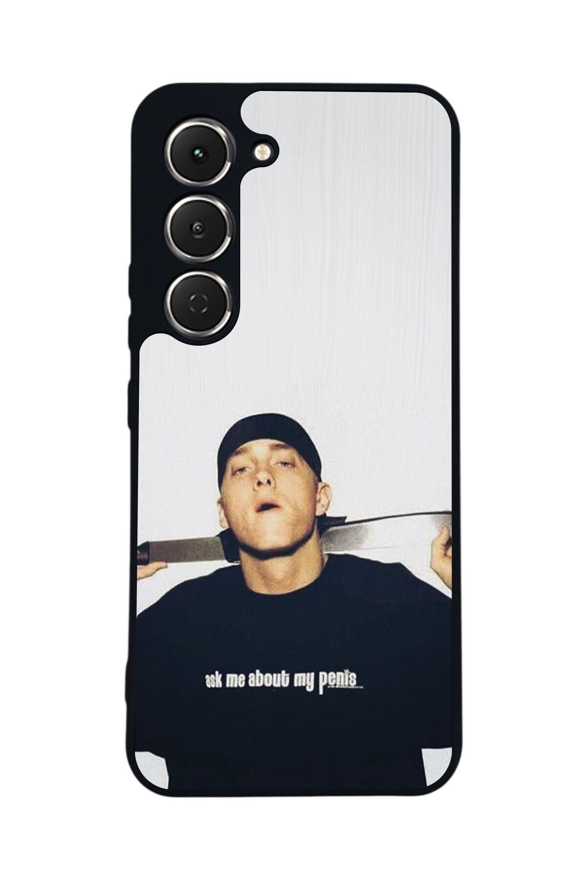 Tecno Spark 40 Pro Uyumlu Eminem Tasarımlı Glossy Premium Kılıf