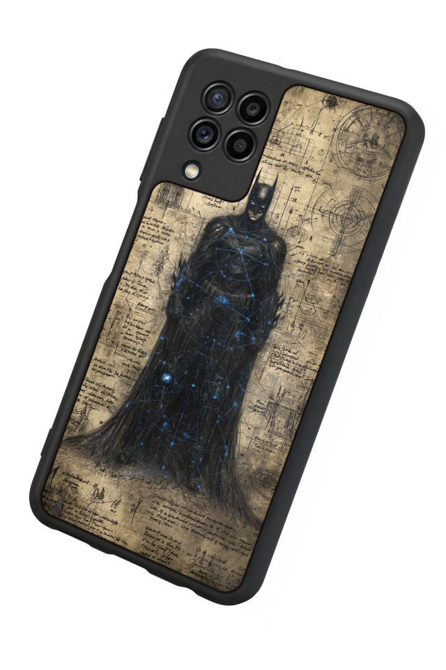 Samsung Galaxy M32 Uyumlu Batman Tasarımlı Glossy Premium Kılıf