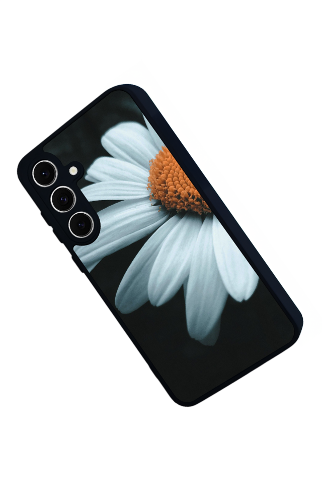 Samsung Galaxy A16 Uyumlu Cicek Tasarımlı Glossy Premium Kılıf