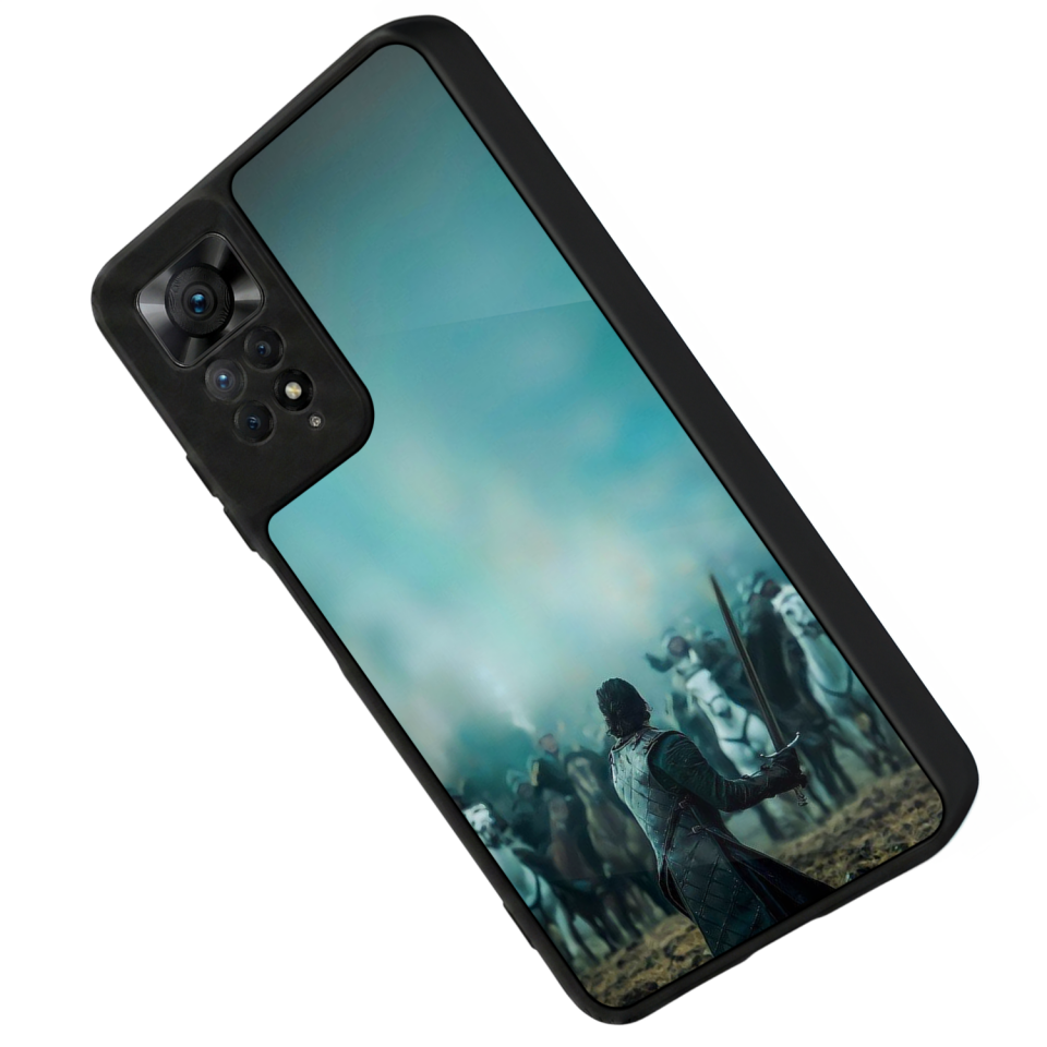 Xiaomi Redmi Note 12 Pro Uyumlu GameOfThrones Tasarımlı Glossy Premium Kılıf