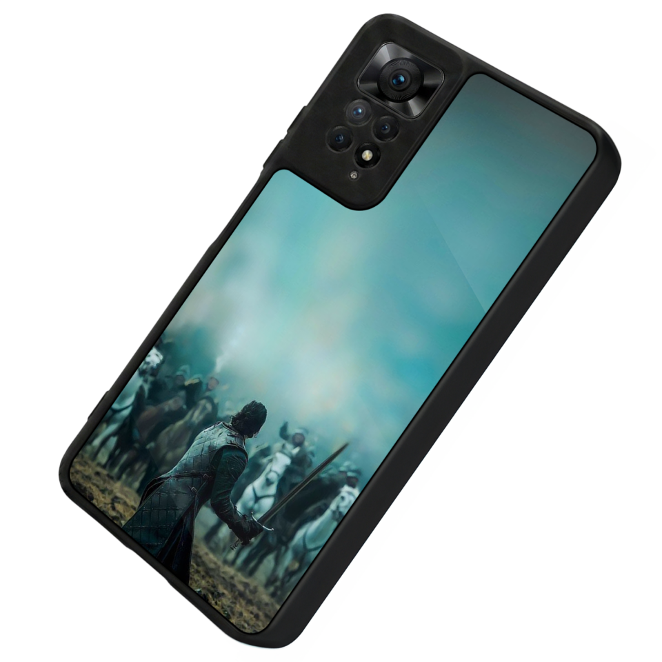 Xiaomi Redmi Note 12 Pro Uyumlu GameOfThrones Tasarımlı Glossy Premium Kılıf