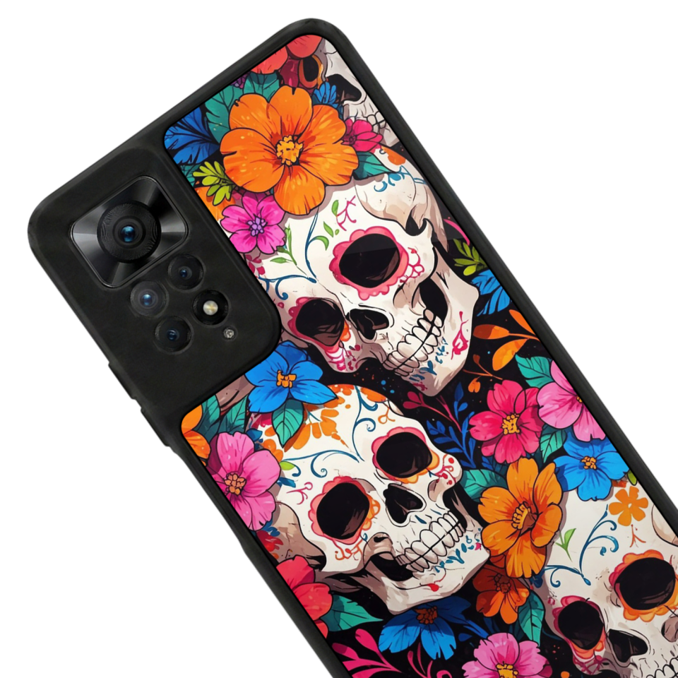 Xiaomi Redmi Note 11 Pro Uyumlu KuruKafa Tasarımlı Glossy Premium Kılıf