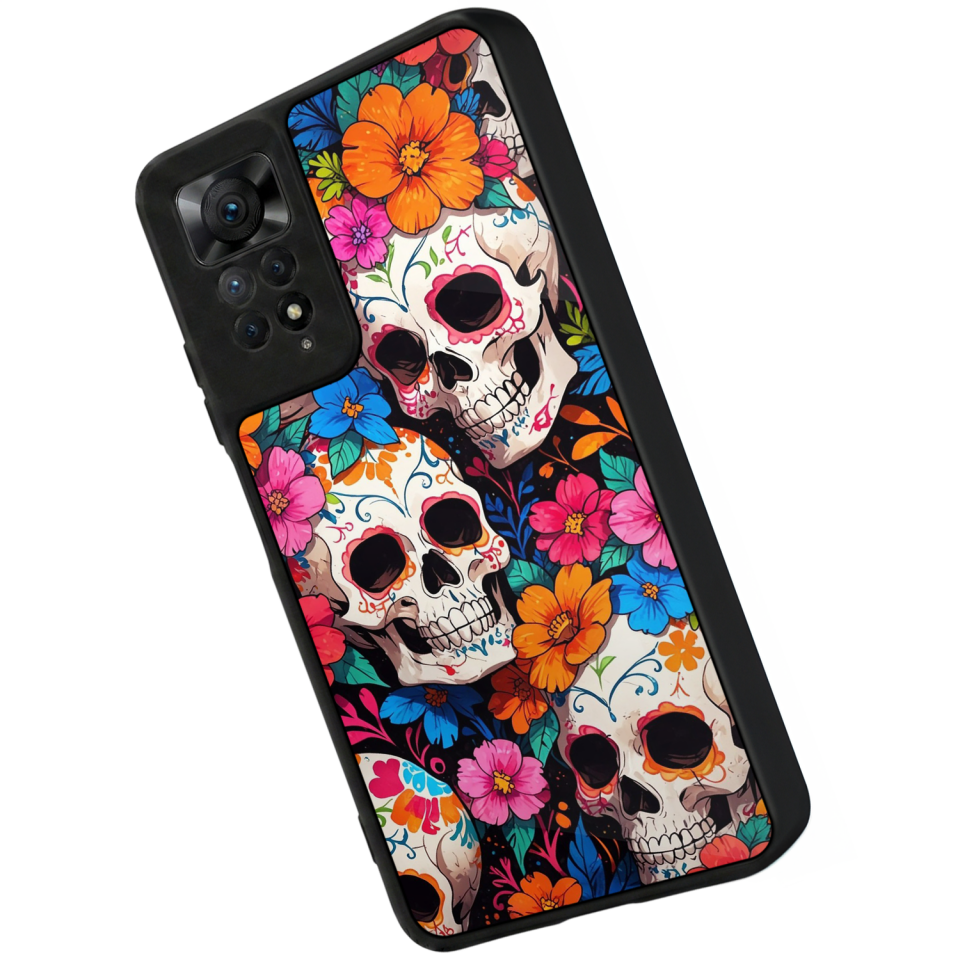 Xiaomi Redmi Note 11 Pro Uyumlu KuruKafa Tasarımlı Glossy Premium Kılıf