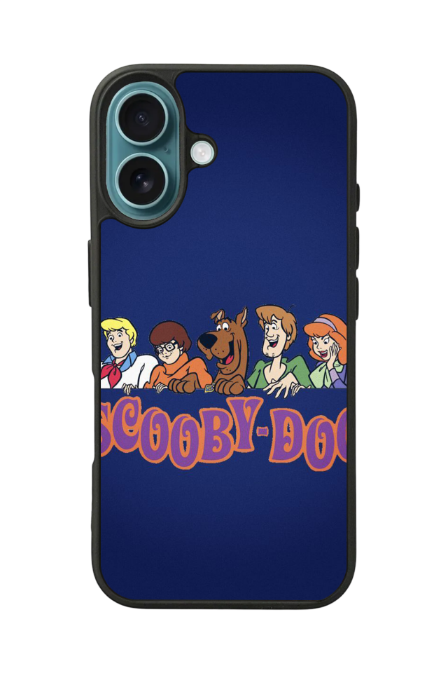 iPhone 16 Plus Uyumlu Scooby Doo Tasarımlı Glossy Premium Kılıf