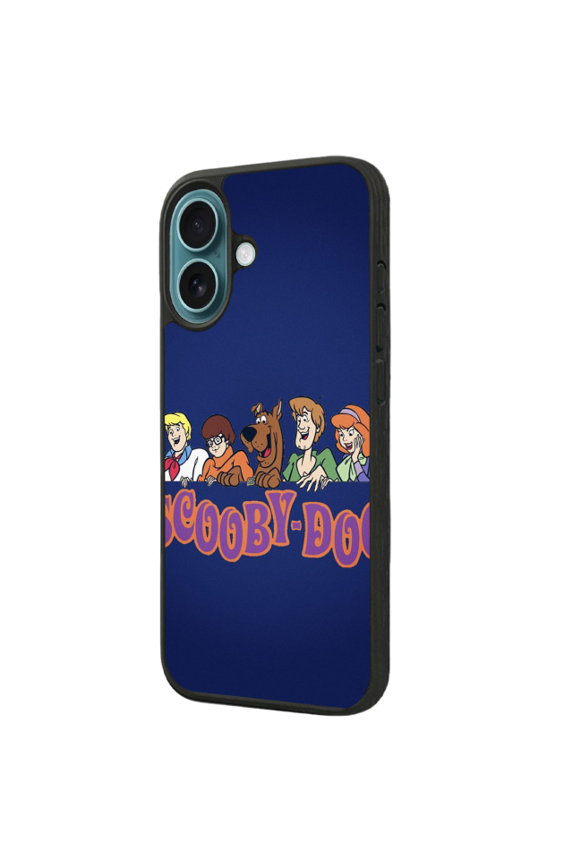 iPhone 16 Plus Uyumlu Scooby Doo Tasarımlı Glossy Premium Kılıf