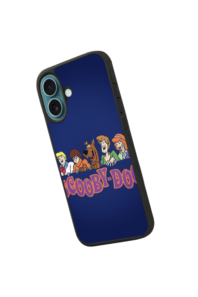iPhone 16 Plus Uyumlu Scooby Doo Tasarımlı Glossy Premium Kılıf