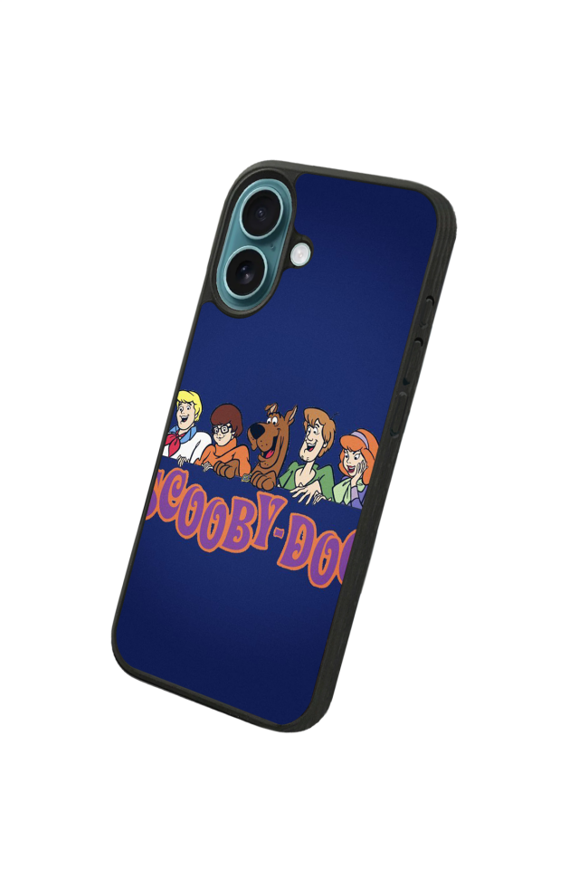 iPhone 16 Plus Uyumlu Scooby Doo Tasarımlı Glossy Premium Kılıf