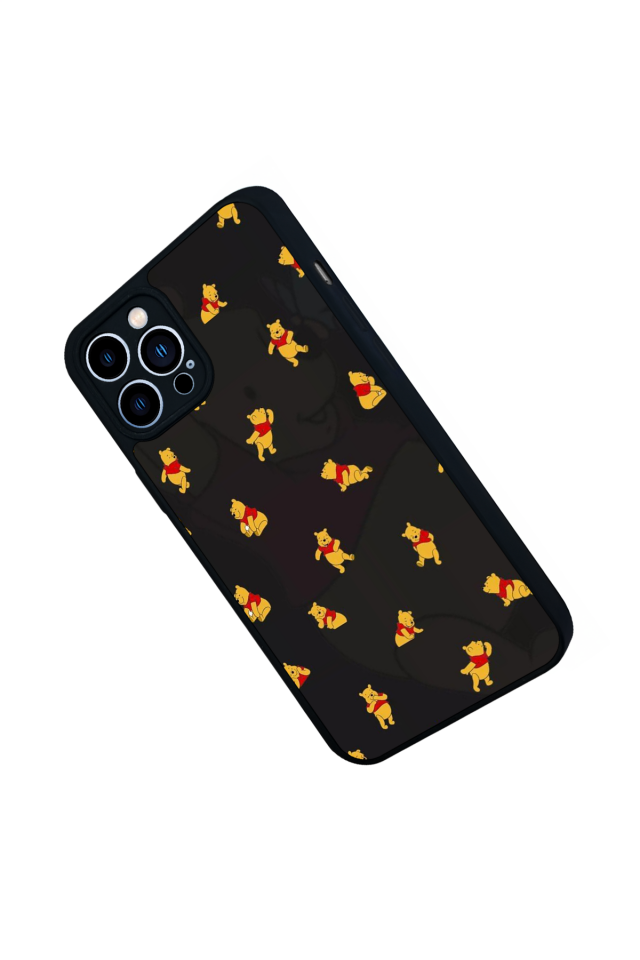 iPhone 13 Pro Max Uyumlu Winnie Tasarımlı Glossy Premium Kılıf