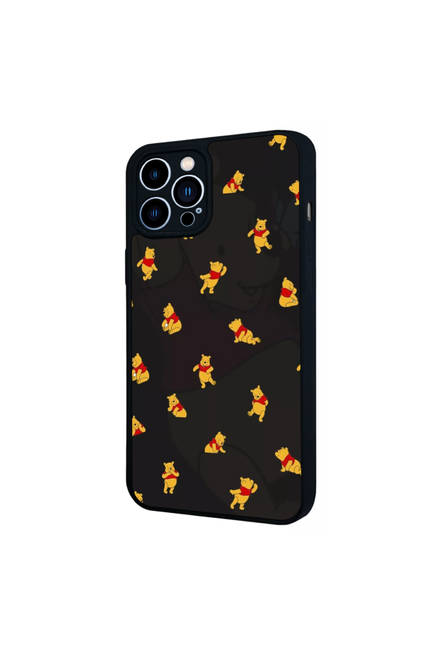 iPhone 13 Pro Max Uyumlu Winnie Tasarımlı Glossy Premium Kılıf