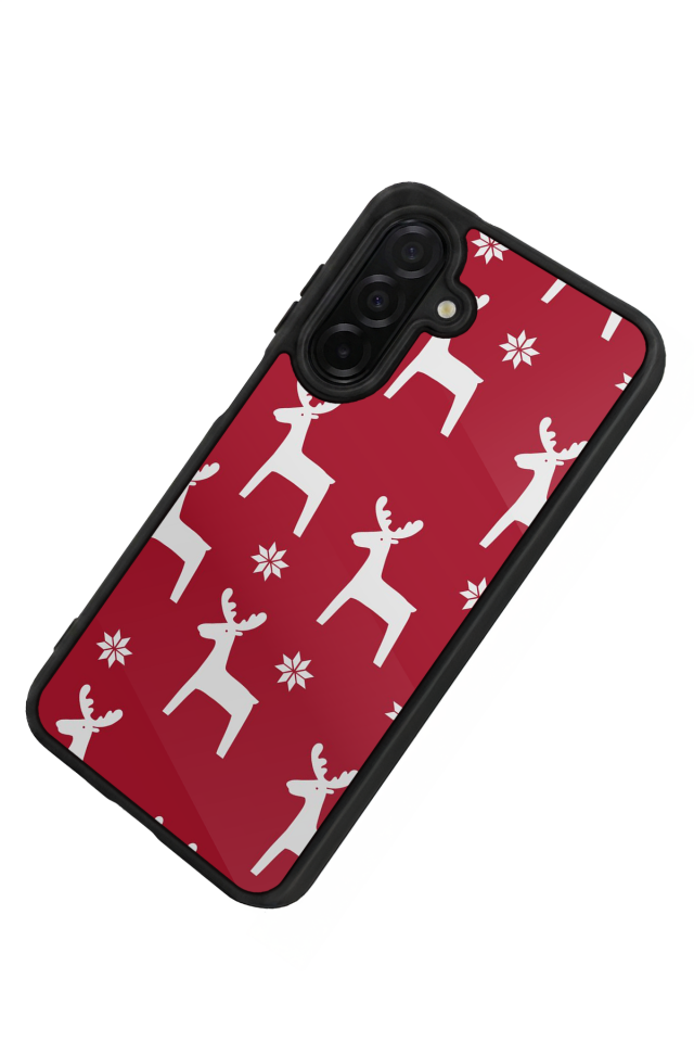 Samsung Galaxy A36 Uyumlu Yilbasi Christmas Tasarımlı Glossy Premium Kılıf