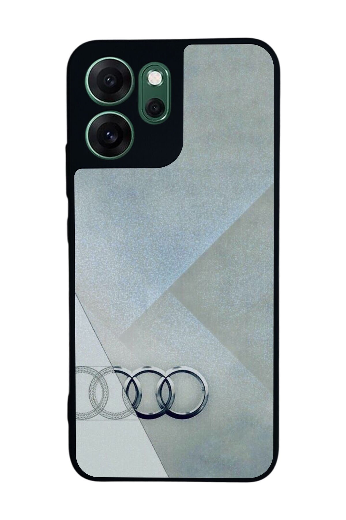 Oppo Reno 14F Uyumlu Audi Tasarımlı Glossy Premium Kılıf