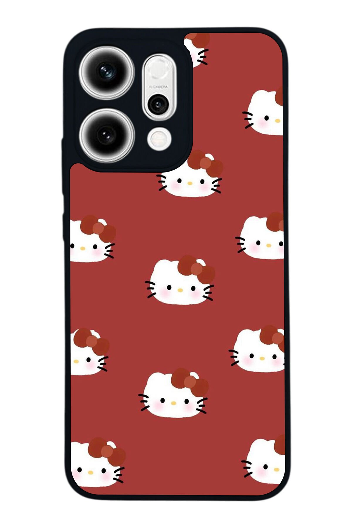 Oppo Reno 14 Uyumlu HelloKitty Tasarımlı Glossy Premium Kılıf