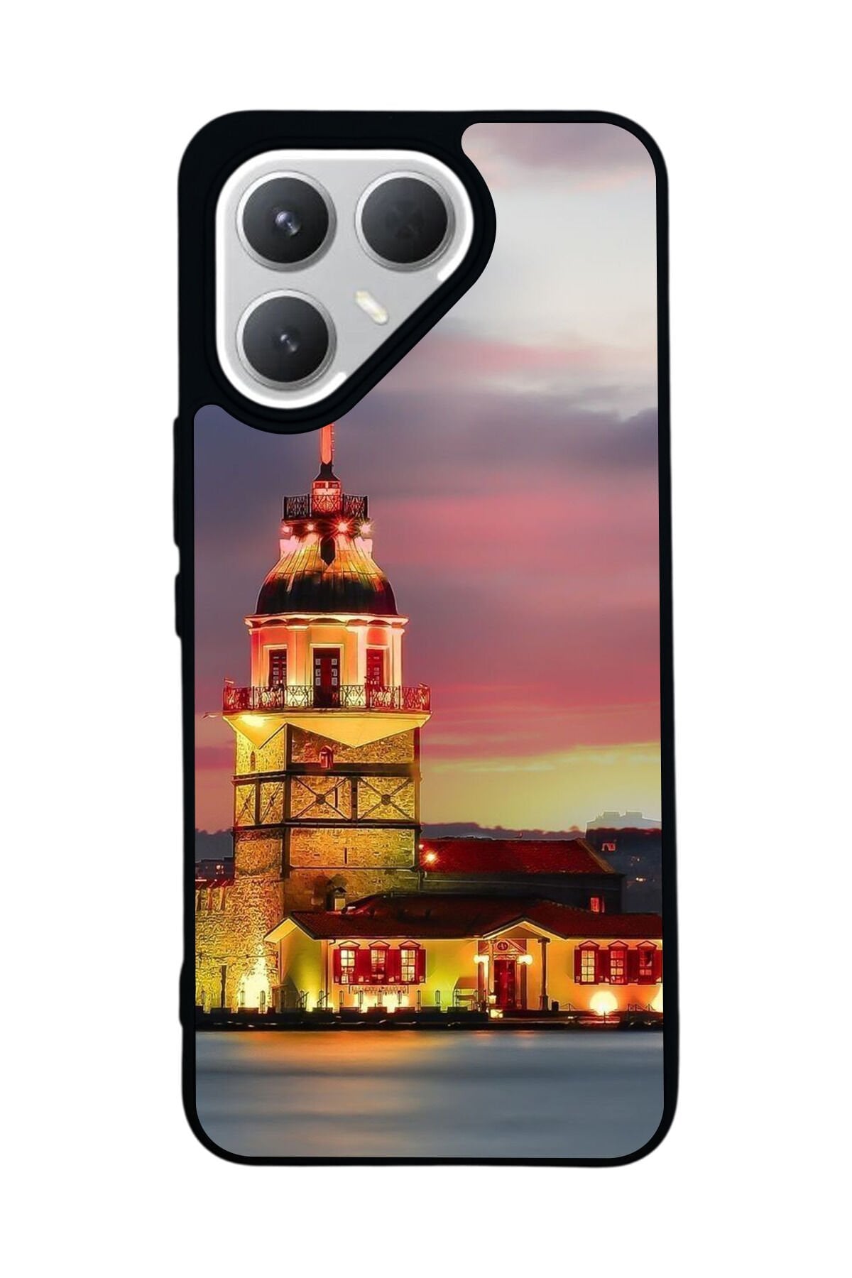Tecno Pova 7 Pro Mat Uyumlu Siyah Kılıf – Yumuşak Silikon, Koruyucu, Şok Emici Kapak