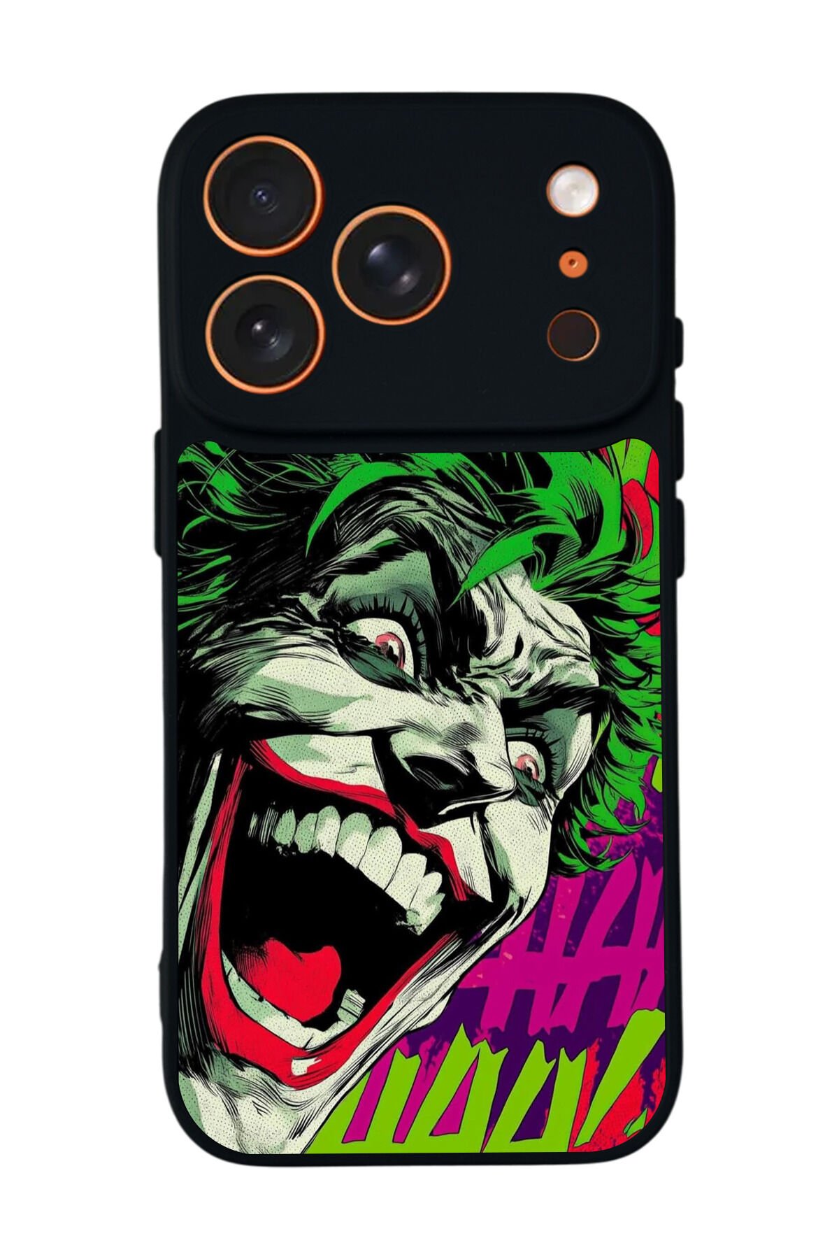 iPhone 17 Pro Uyumlu Joker Tasarımlı Glossy Premium Kılıf