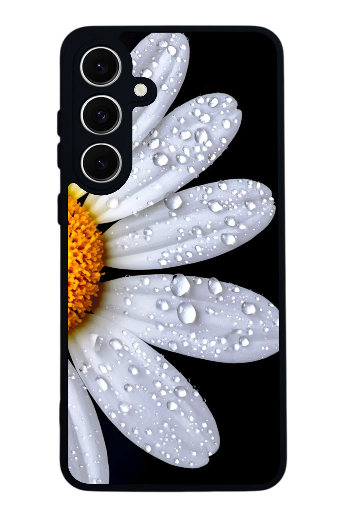 Samsung Galaxy A16 Uyumlu Cicek Tasarımlı Glossy Premium Kılıf