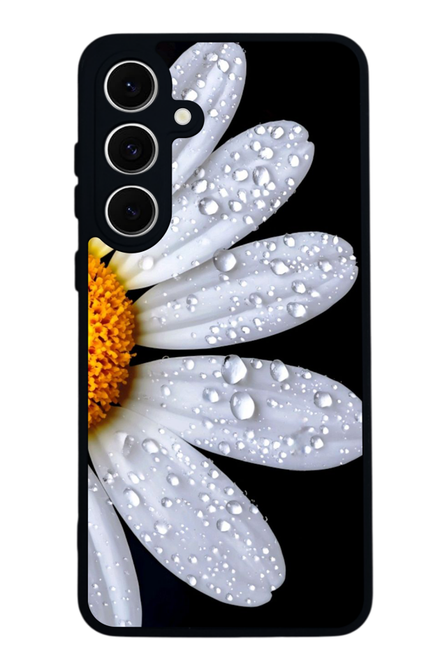 Samsung Galaxy A16 Uyumlu Cicek Tasarımlı Glossy Premium Kılıf