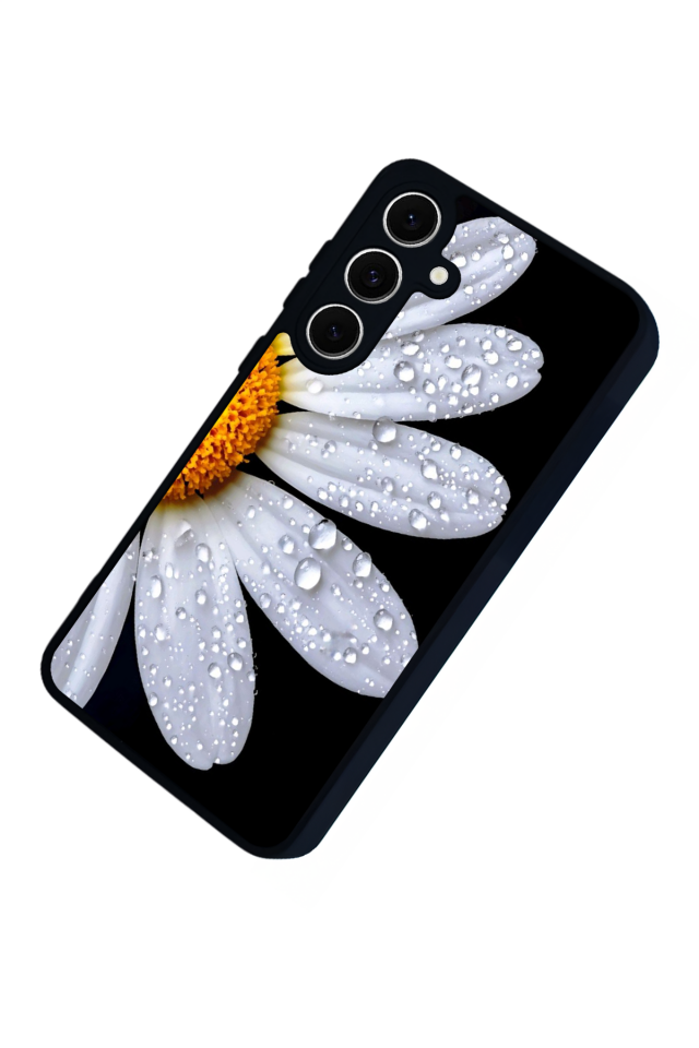 Samsung Galaxy A16 Uyumlu Cicek Tasarımlı Glossy Premium Kılıf