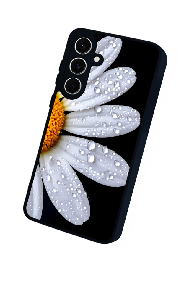 Samsung Galaxy A16 Uyumlu Cicek Tasarımlı Glossy Premium Kılıf