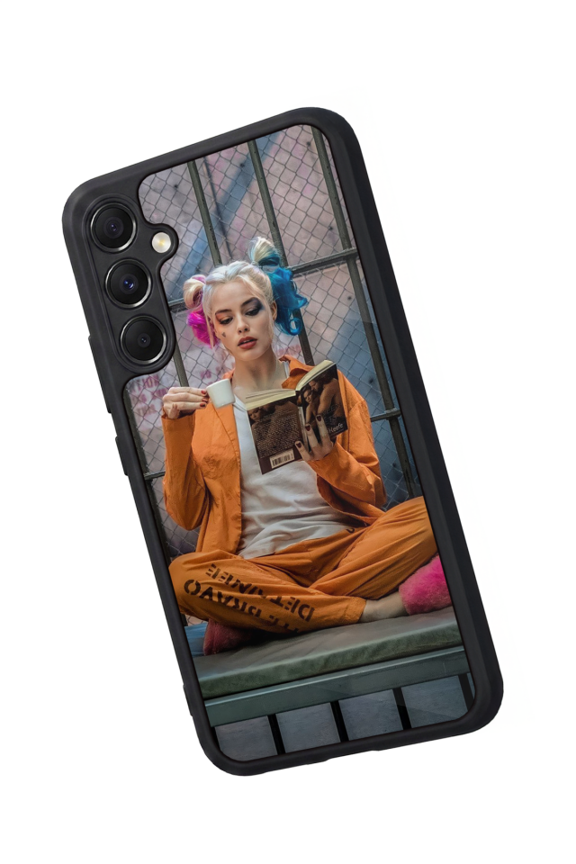 Samsung Galaxy M34 Uyumlu HarleyQueen Tasarımlı Glossy Premium Kılıf
