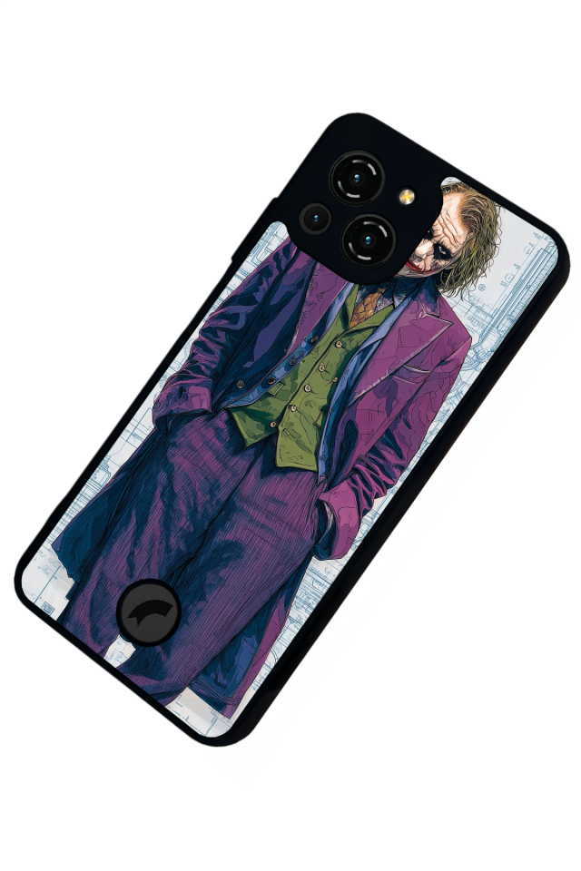 Reeder S23 Pro Max Uyumlu Joker Tasarımlı Glossy Premium Kılıf