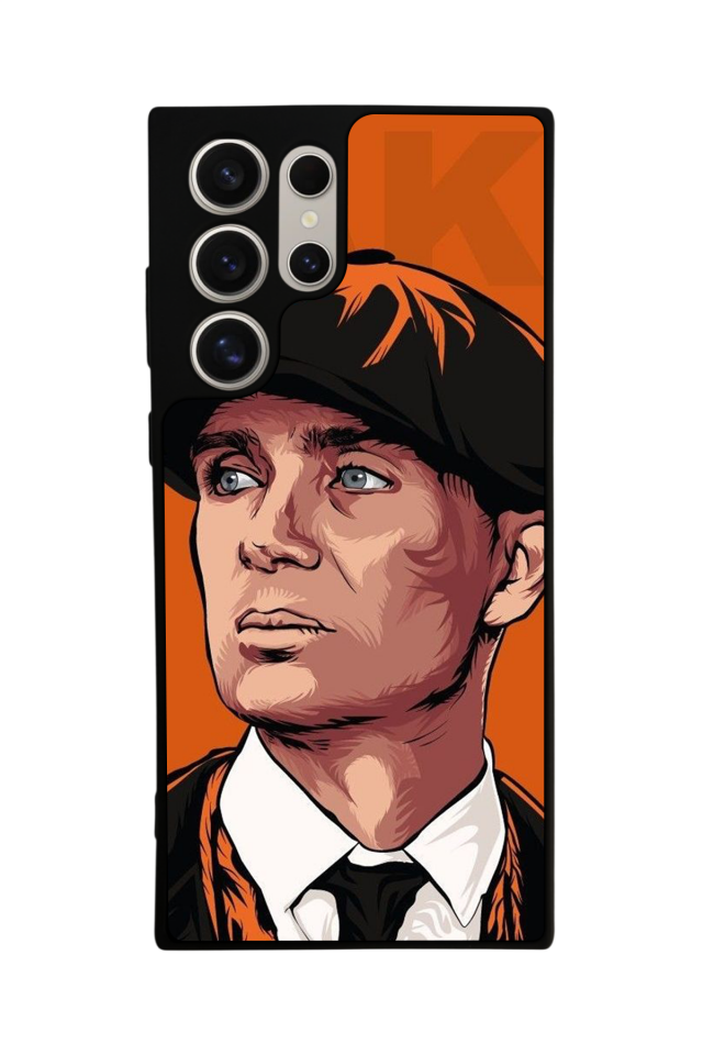 Samsung Galaxy S23 Ultra Uyumlu Peaky Blinders Tasarımlı Glossy Premium Kılıf