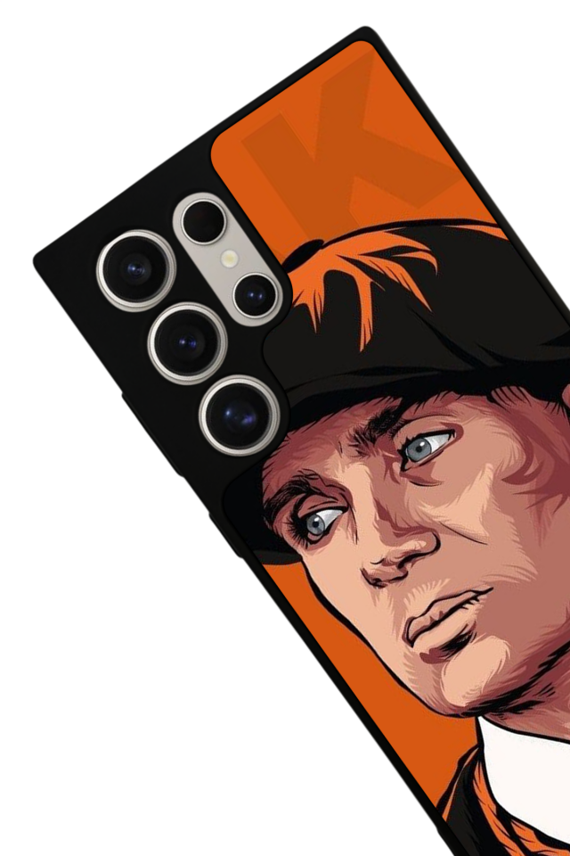 Samsung Galaxy S23 Ultra Uyumlu Peaky Blinders Tasarımlı Glossy Premium Kılıf