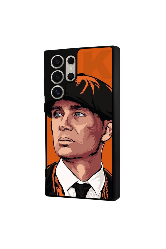 Samsung Galaxy S23 Ultra Uyumlu Peaky Blinders Tasarımlı Glossy Premium Kılıf